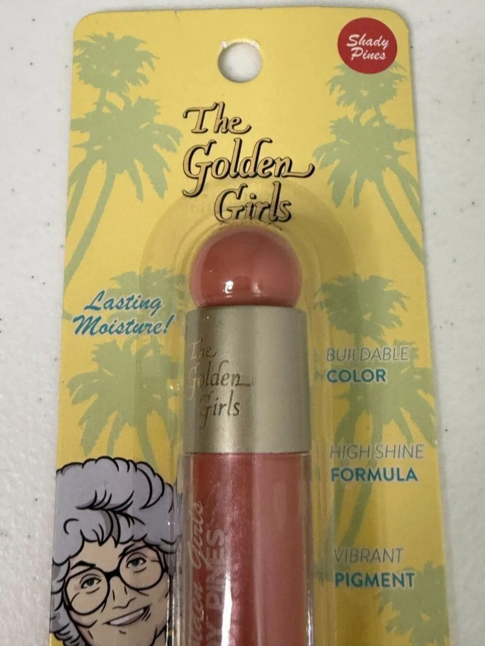 Golden Girls Sophia Shady Pines Shimmer Lip Gloss New